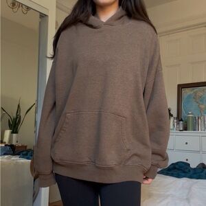 Abercrombie Brown Oversized Sweatshirt
